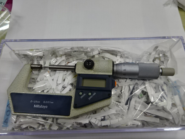 MITUTOYO｜ミツトヨ デジタルスプラインマイクロメーター SPM-25MJ