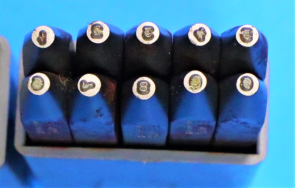 STEMPA 刻印セット 0-9　1mm