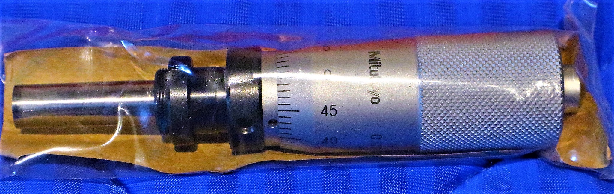 MITUTOYO｜ミツトヨ マイクロメーターヘッド MHF2-1 110-105　0-1mm　0.001mm　未使用