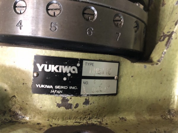 YUKIWA/ユキワ精工 手動型割出台 DMB110