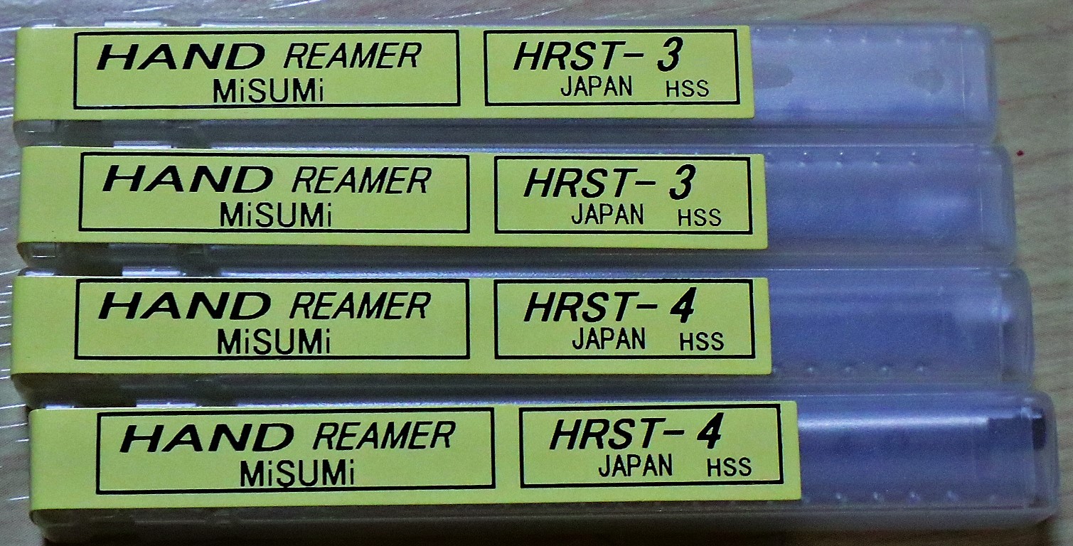 MISUMI エンドミル HRST　3.4.　4個　未使用