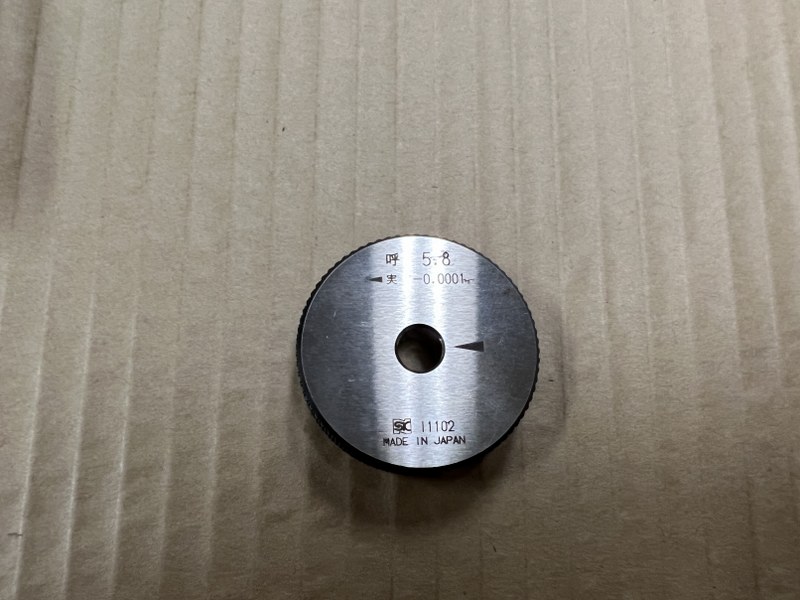 SK リングゲージ 【リングゲージ】5.8mm