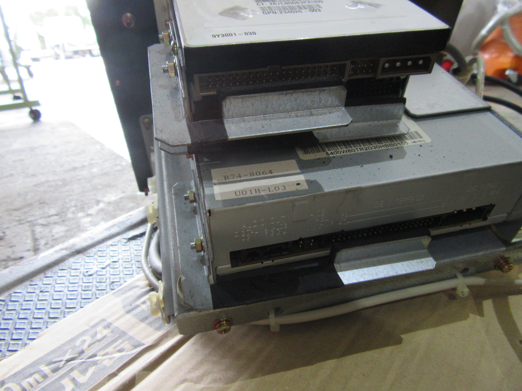 不明 バーコードリーダー RS-232C/ST340015A