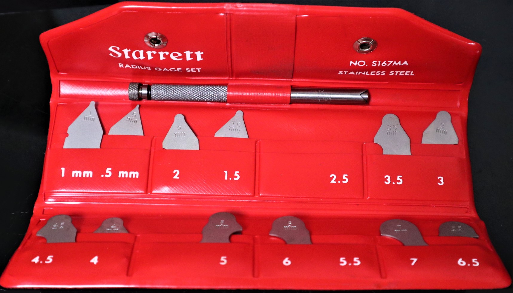 Starret ラジアルゲージ S167MAH 　5-7mm　2.5　5.5無し