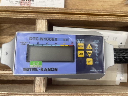 カノン デジタルトルクレンチ DTC-N100EX