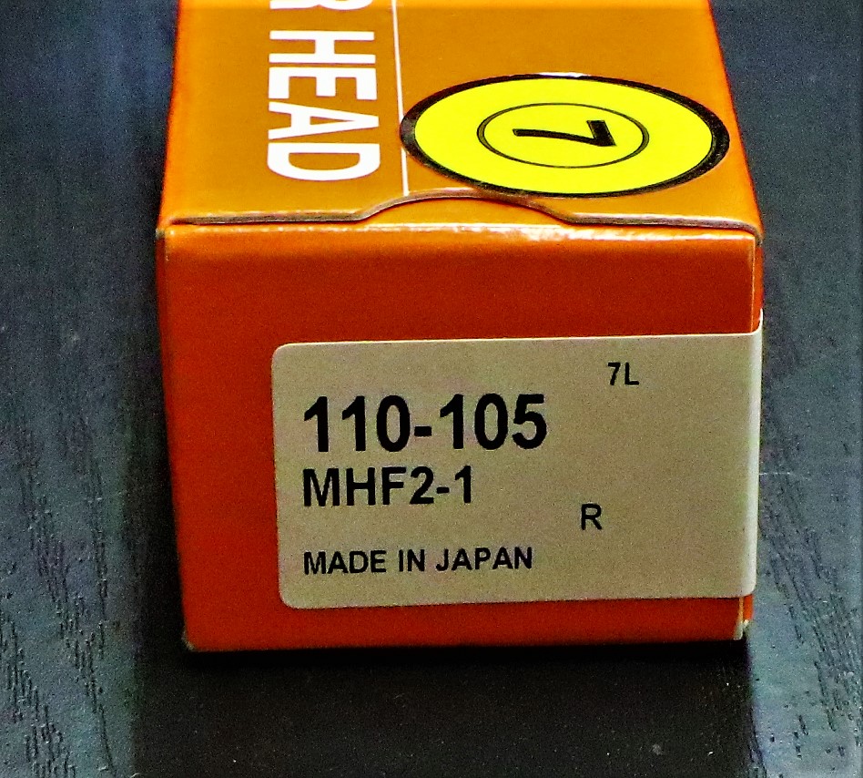 MITUTOYO｜ミツトヨ マイクロメーターヘッド MHF2-1 110-105　0-1mm　0.001mm　未使用