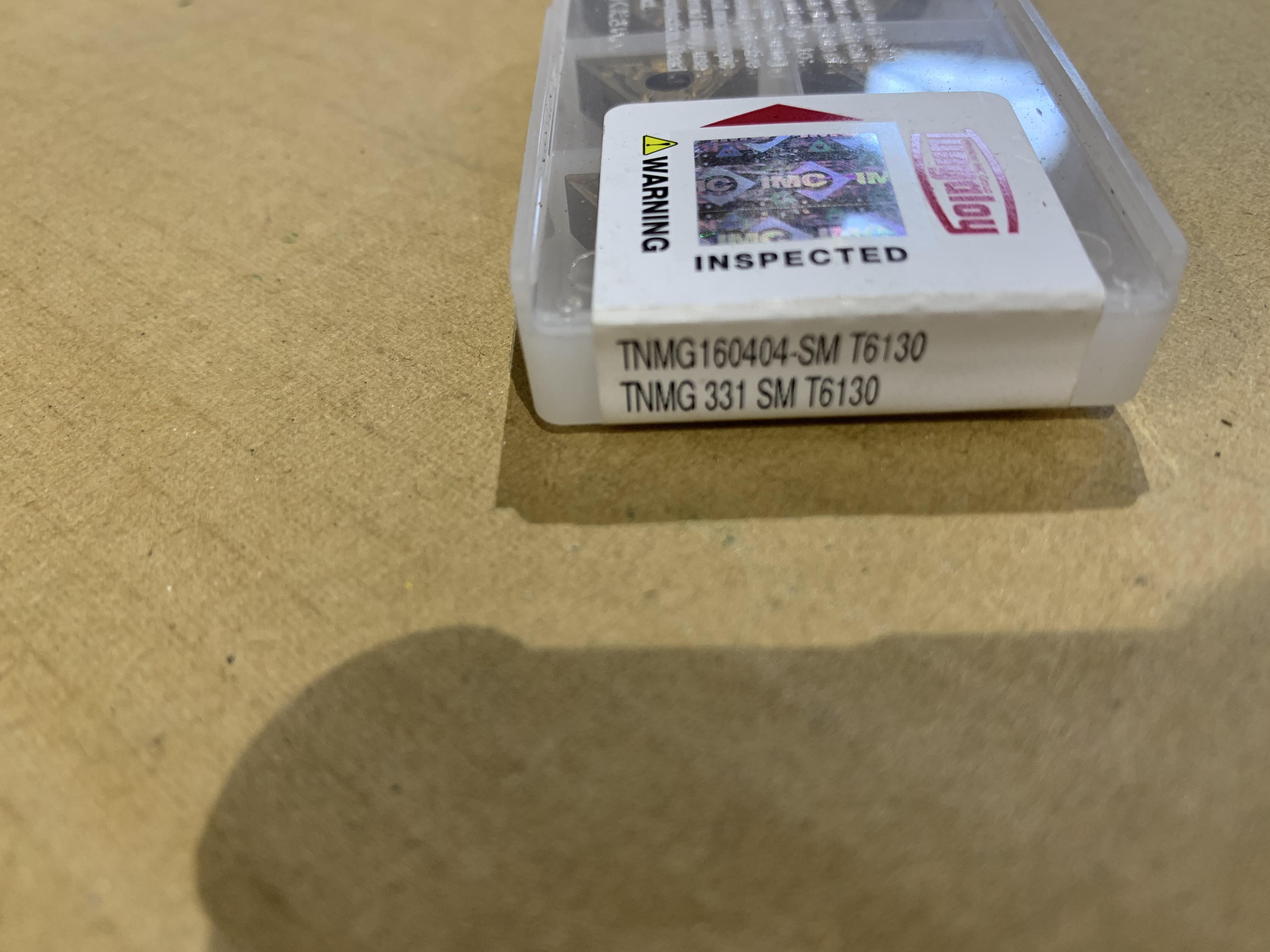 TUNGALOY/タンガロイ チップ TNMG160404-SM   T6130