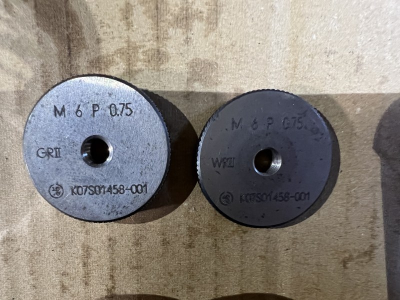 KSS リングゲージ 【リングゲージ】M6P0.75GRWRII