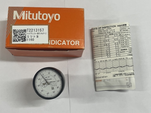 MITUTOYO｜ミツトヨ バックプランジャー形ダイヤルゲージ 1160