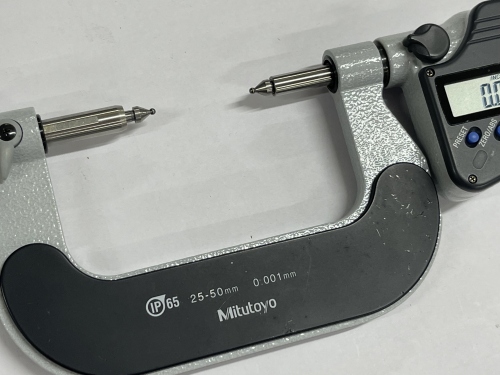 MITUTOYO｜ミツトヨ デジタルボール歯車マイクロメーター GMB-50MJ