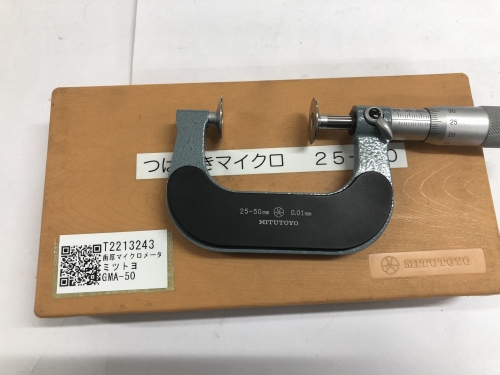 MITUTOYO｜ミツトヨ 歯厚マイクロメーター GMA-50