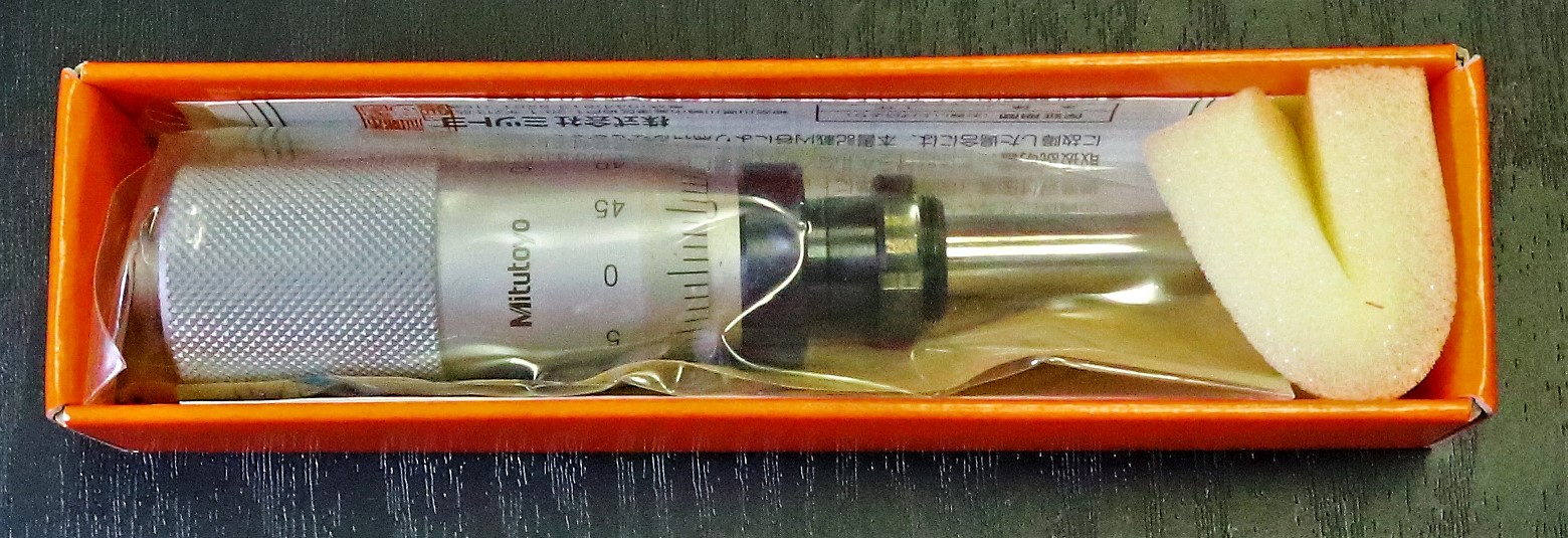 MITUTOYO｜ミツトヨ マイクロメーターヘッド MHF2-1 110-105　0-1mm　0.001mm　未使用