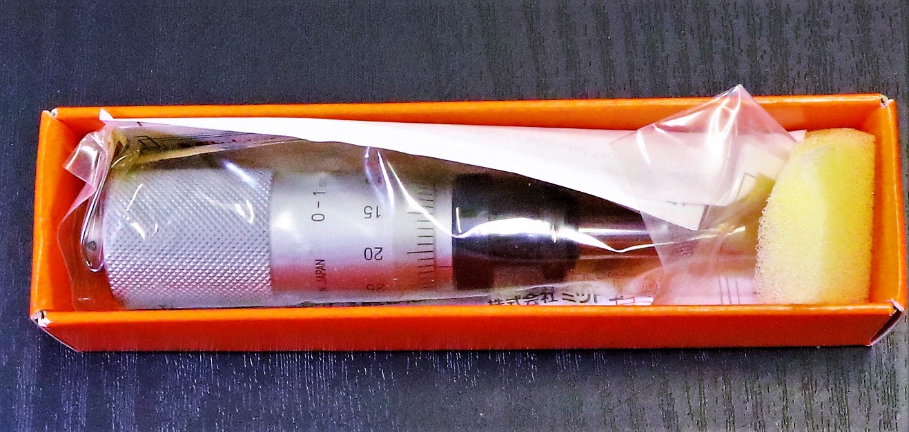 MITUTOYO｜ミツトヨ マイクロメーターヘッド MHF2-1 110-105　0-1mm　0.001mm　未使用