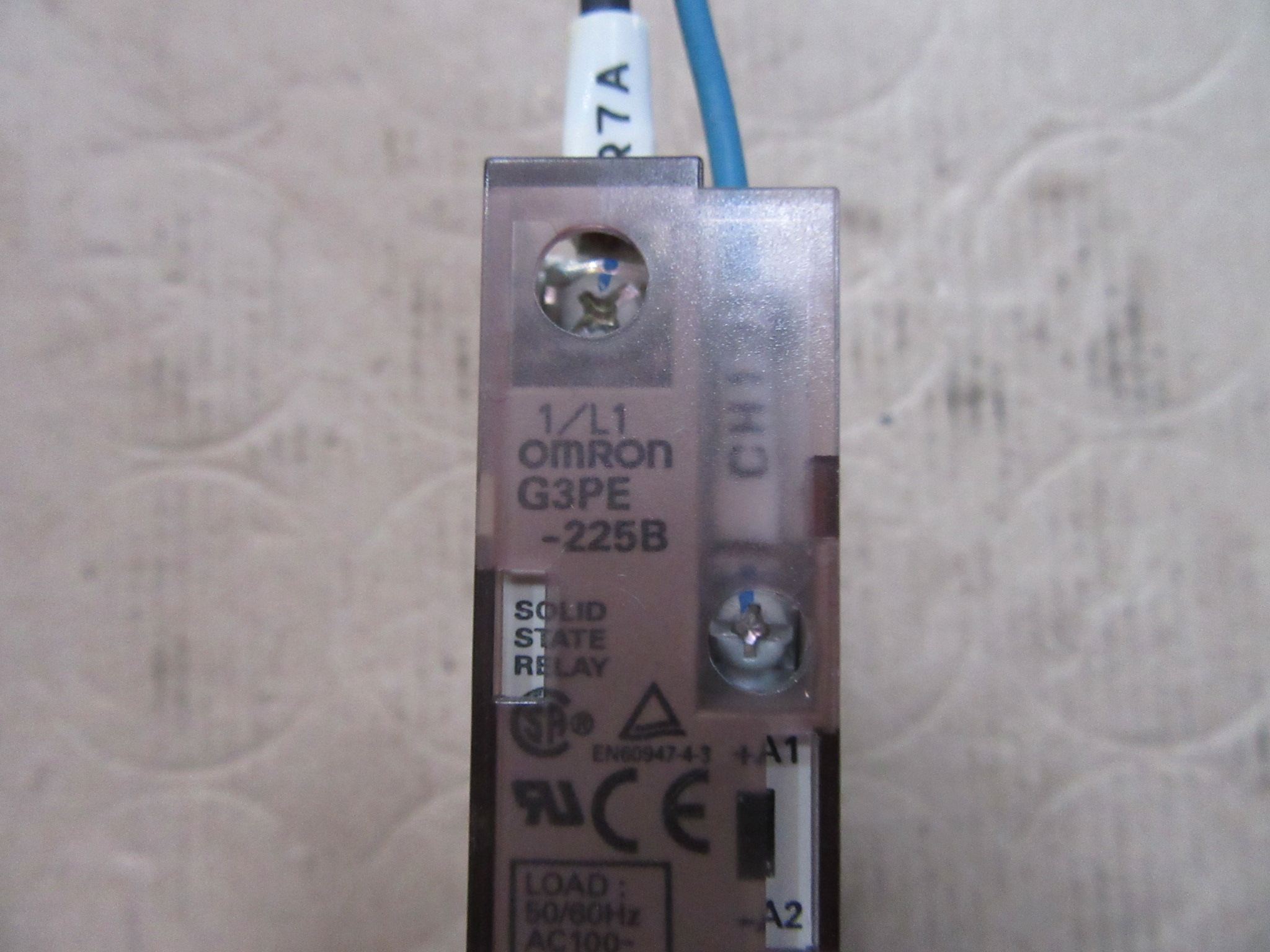 オムロン/OMRON ヒータ用ソリッドステート・リレー G3PE-225B