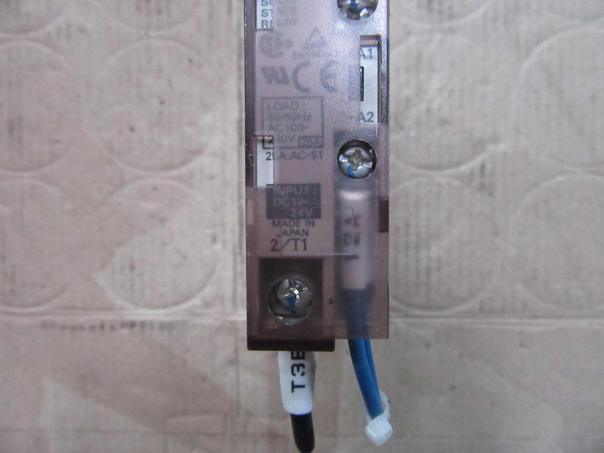 オムロン/OMRON ヒータ用ソリッドステート・リレー G3PE-225B