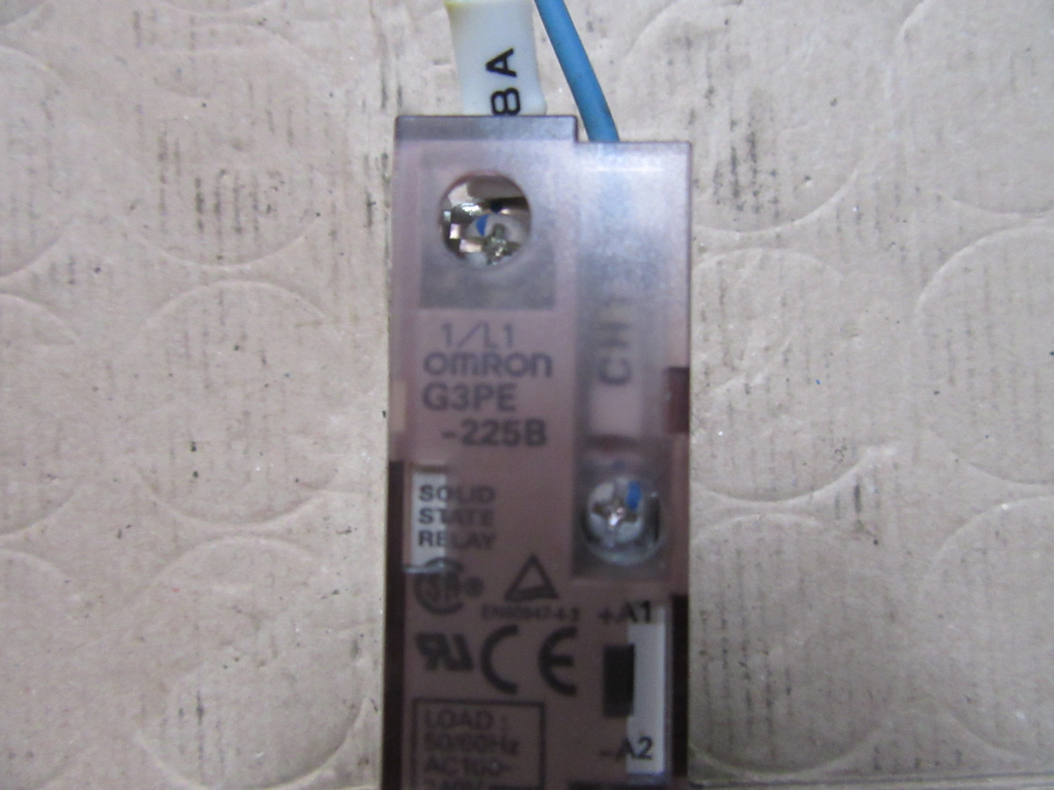 オムロン/OMRON ヒータ用ソリッドステート・リレー G3PE-225B