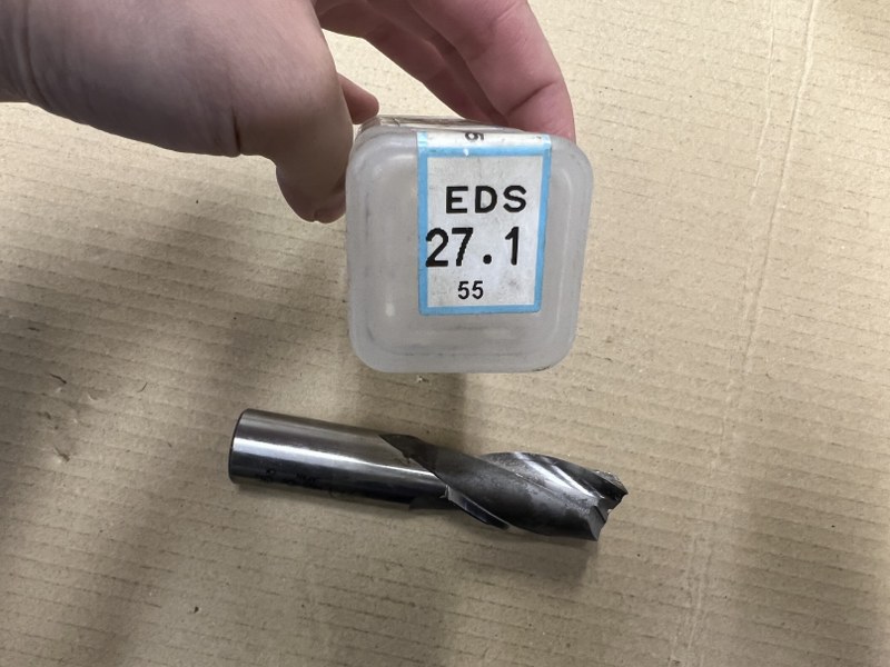 OSG コバルトハイススクエアエンドミル 2刃 【コバルトハイススクエアエンドミル 2刃】EDS