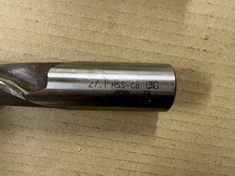 OSG コバルトハイススクエアエンドミル 2刃 【コバルトハイススクエアエンドミル 2刃】EDS