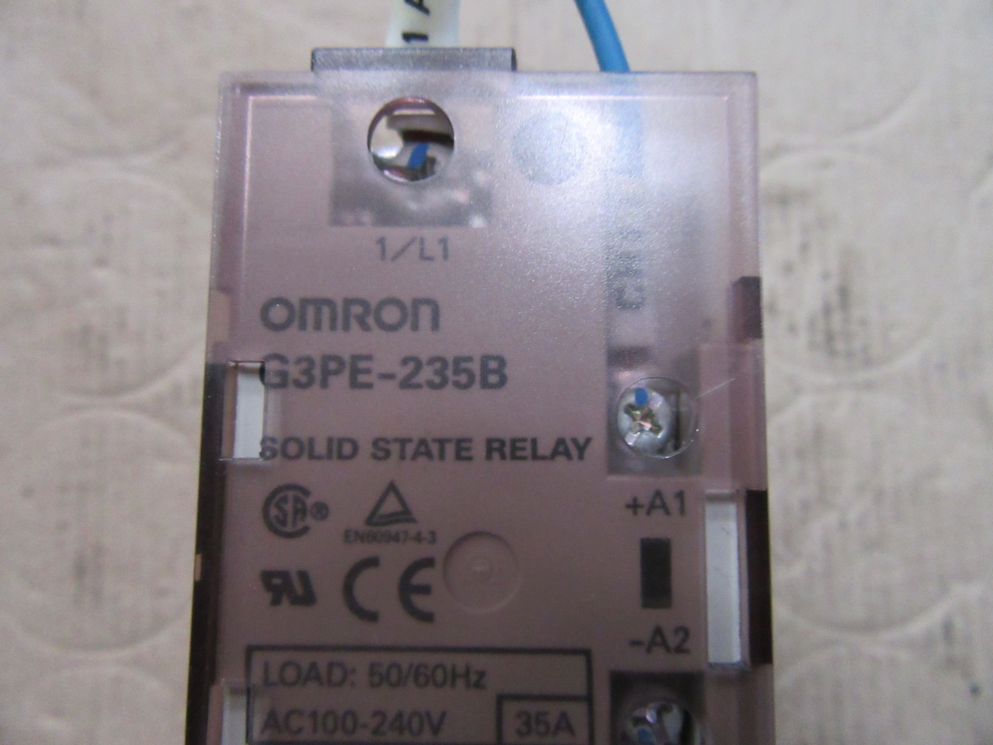 オムロン/OMRON ヒータ用ソリッドステート G3PE-235B  35A:AC-51