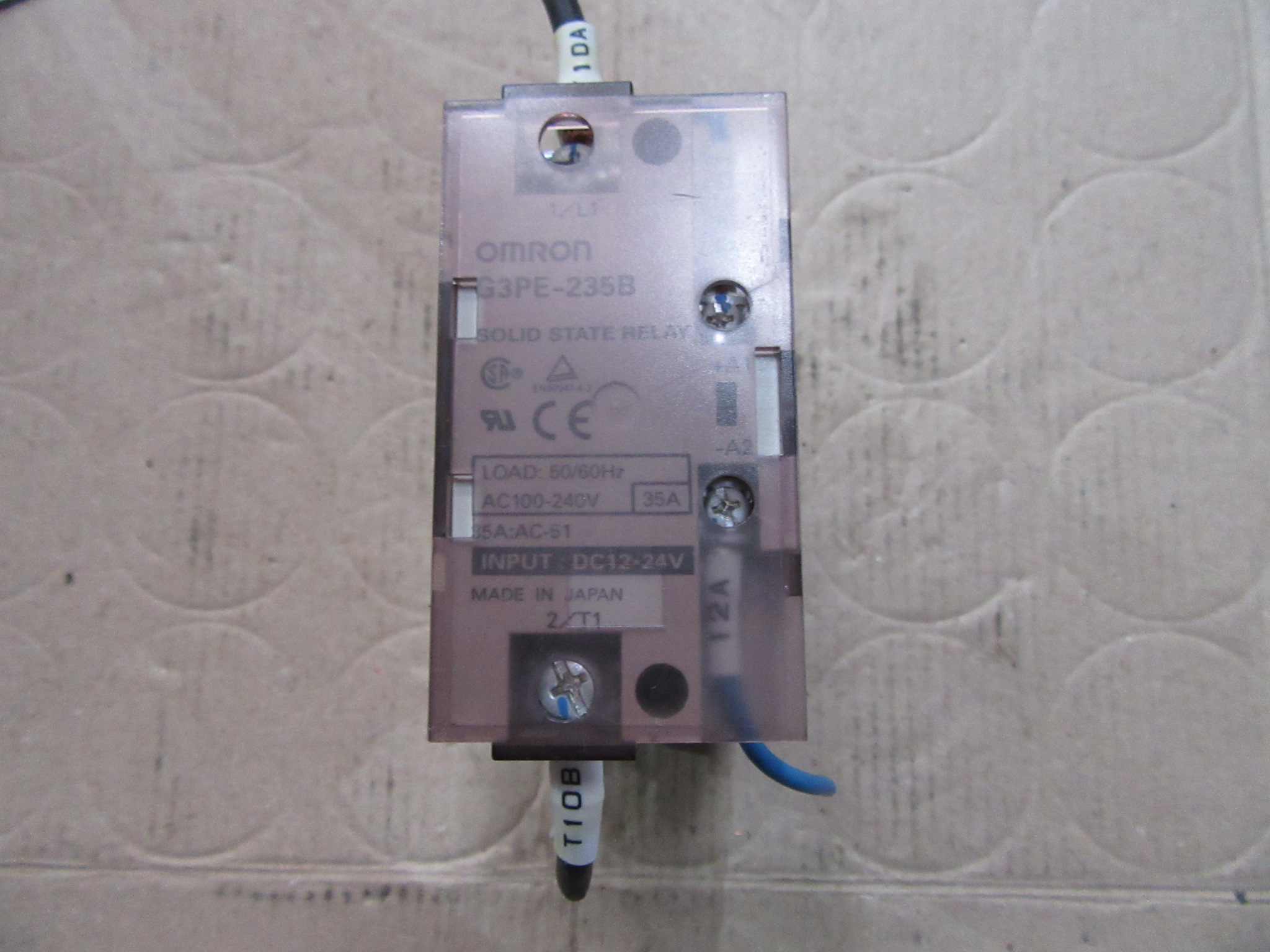 オムロン/OMRON ヒータ用ソリッドステート G3PE-235B  35A:AC-51