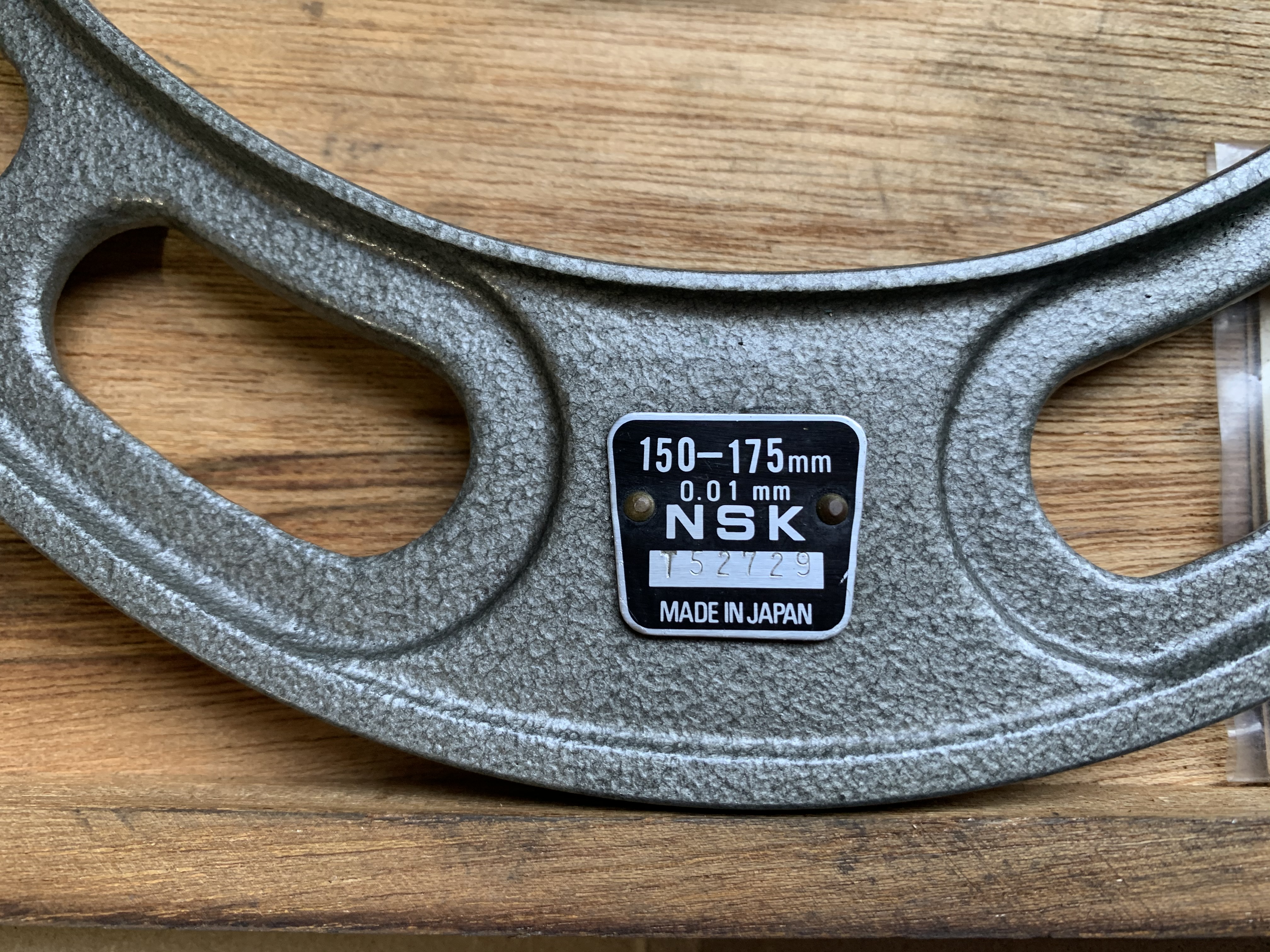 NSK/日本精工 外側マイクロメーター 測定範囲：150-175mm
