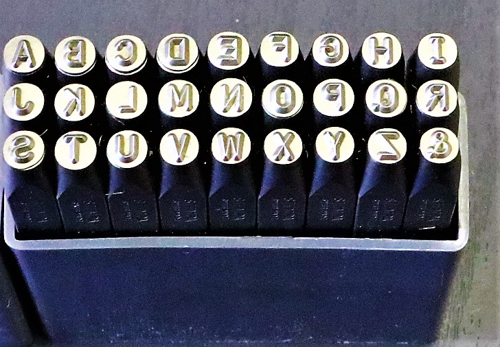 STEMPA 刻印セット A-Z.&　2.5mm