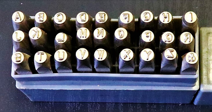 STEMPA 刻印セット A-Z.&　2.5mm