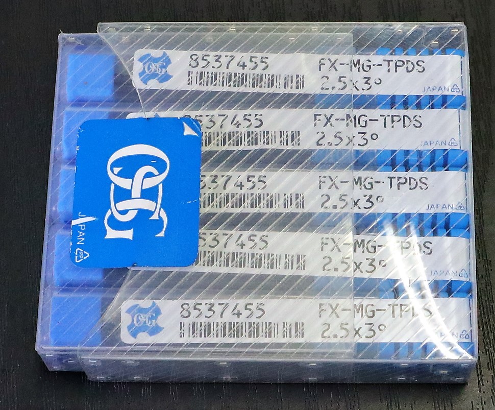 OSG エンドミル 2.5　3°　5個　未使用