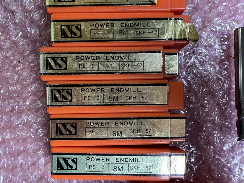NS/日進工具 パワーエンドミル 【パワーエンドミル】PE-2(1セット10個）