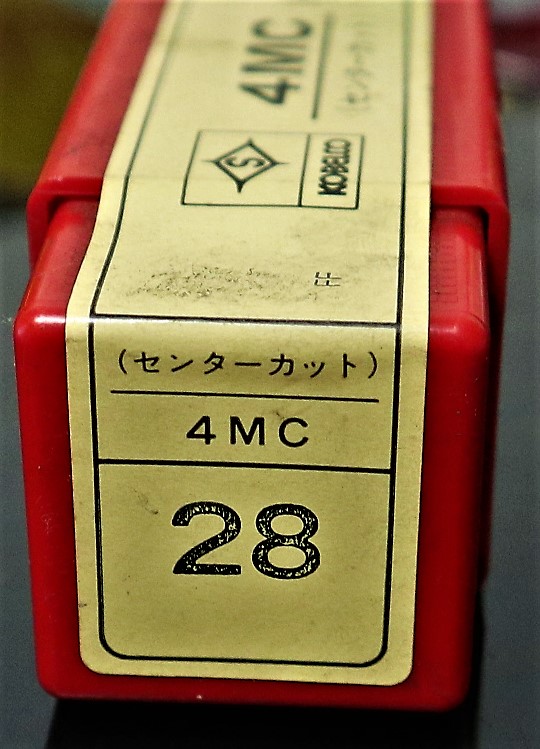 KOBELCO エンドミル 4MC　28　未使用