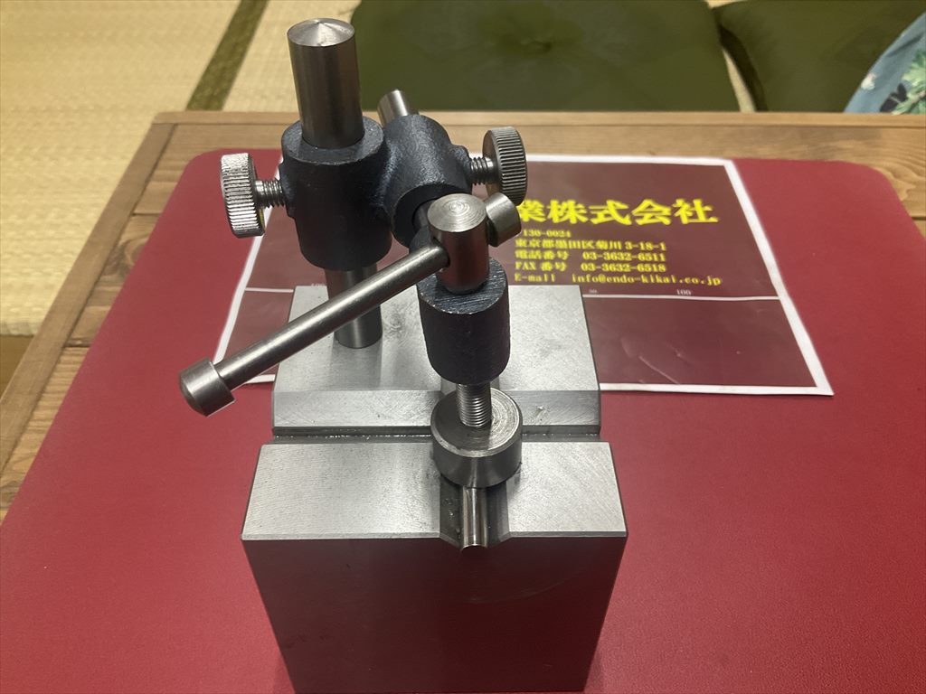  V溝付桝型ブロック 100×100×100mm
