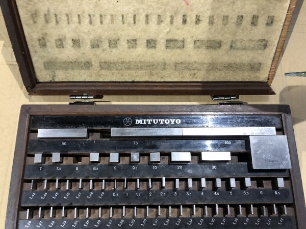 ミツトヨ/Mitutoyo ゲージブロックセット No.516-950（BM1-76-0）