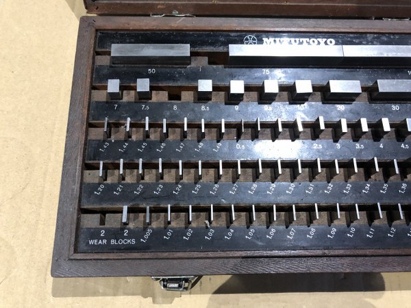 ミツトヨ/Mitutoyo ゲージブロックセット No.516-950（BM1-76-0）