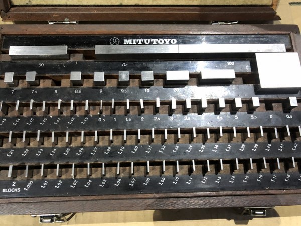 ミツトヨ/Mitutoyo ゲージブロックセット No.516-950（BM1-76-0）