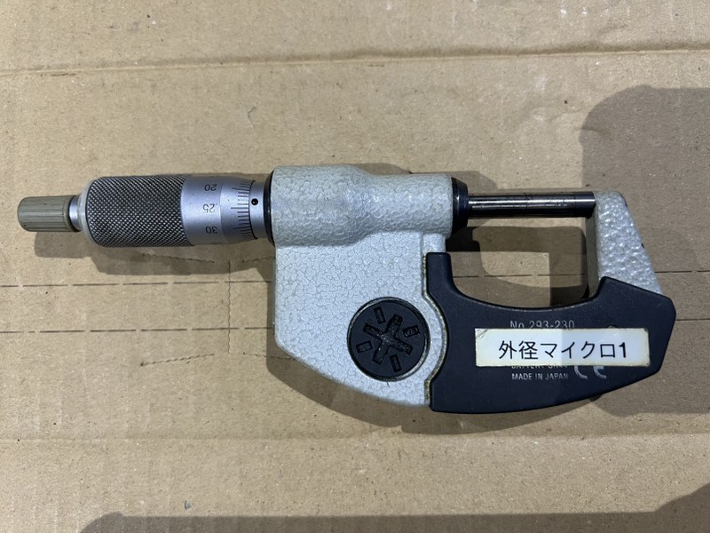 MITUTOYO｜ミツトヨ マイクロメーター 【マイクロメーター】0-25mm IP65