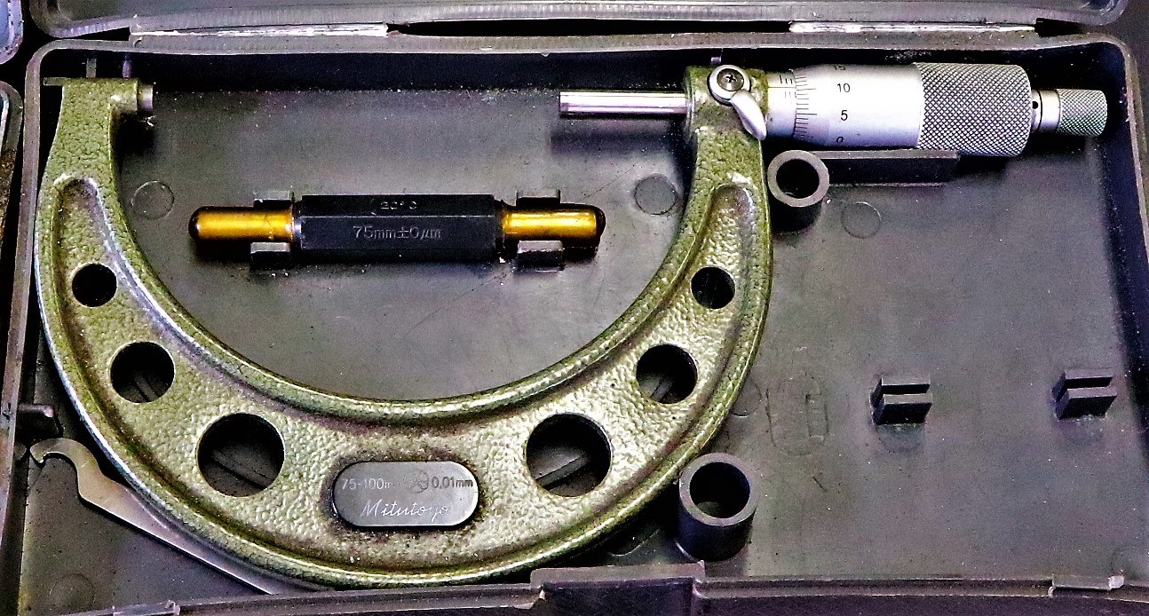 MITUTOYO｜ミツトヨ 外径マイクロメーター 50-75mm.75-100mm　0.01mm