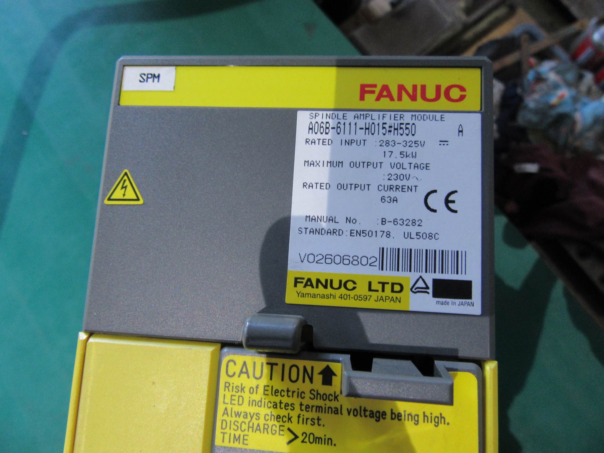 FANUC/ファナック サーボドライブ A06B-6111-H015#H550