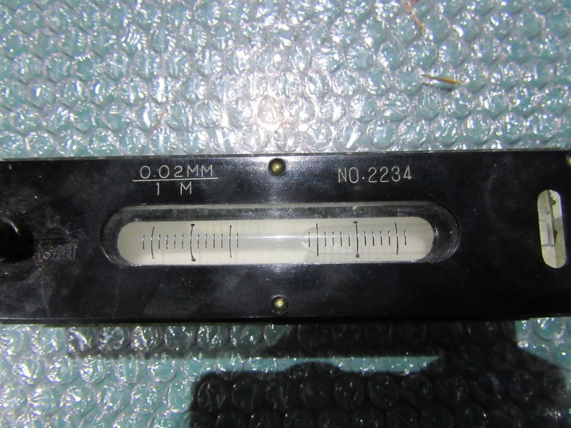 理研計器製作所/RIKEN 精密平形水準器 【精密平形水準器】150x0.02mm
