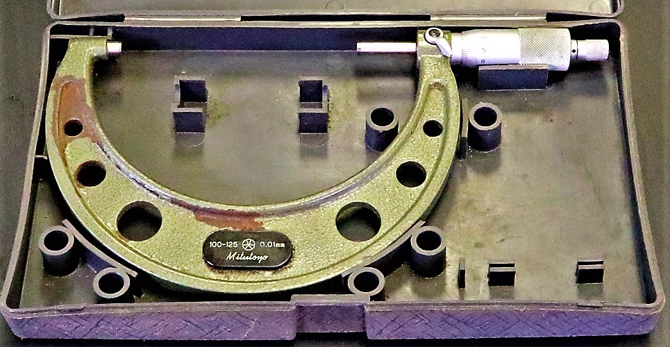 MITUTOYO｜ミツトヨ 外径マイクロメーター 100-125mm　0.01mm