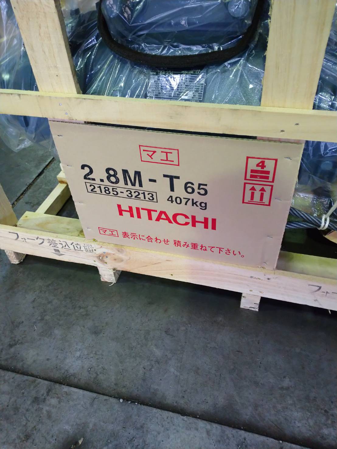 日立 2.8Tホイスト 2.8M-T65