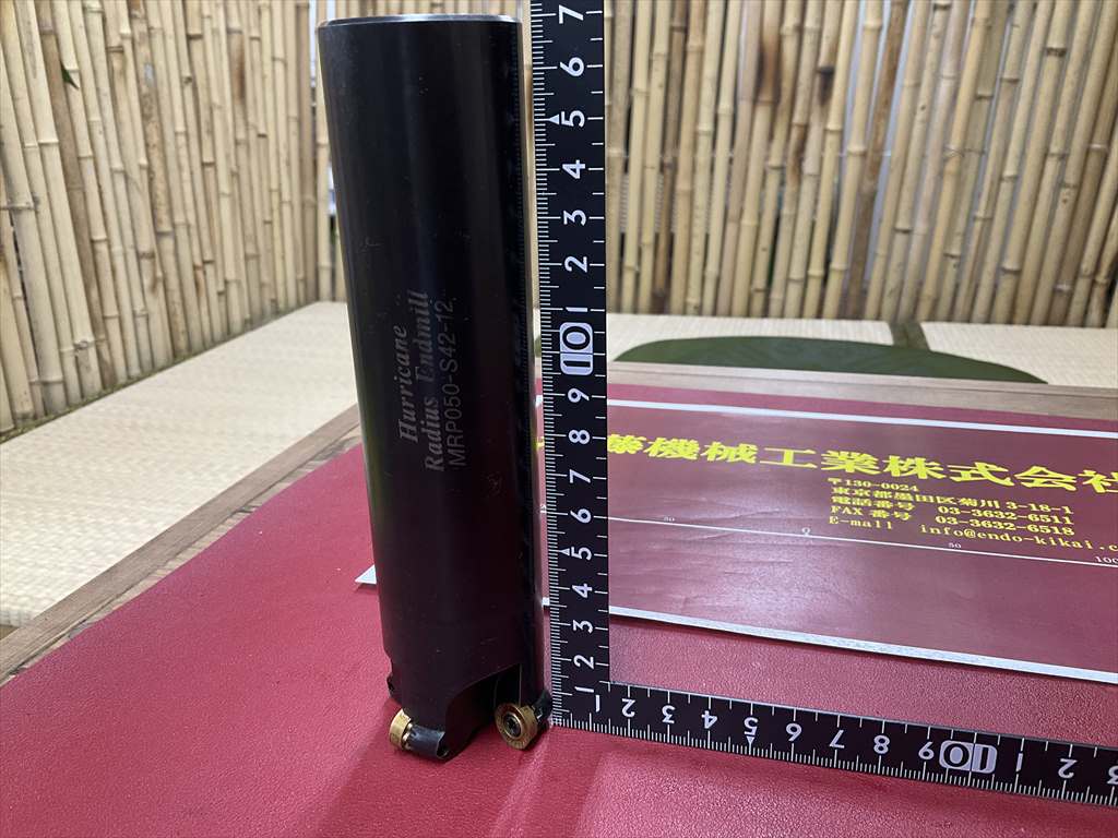Hurricane Radius　Endmill MRP050-S42-12　4枚刃　シャンク径42mm