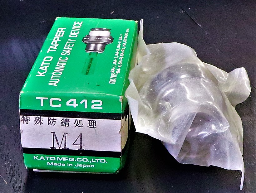 カトウ工機 タップコレット TC412 M4 　未使用