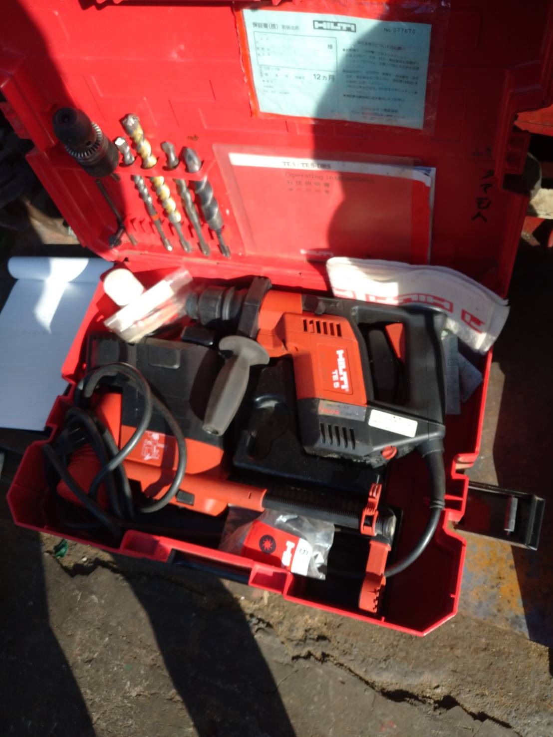 HILTI ハンマードリル TE5-DRS