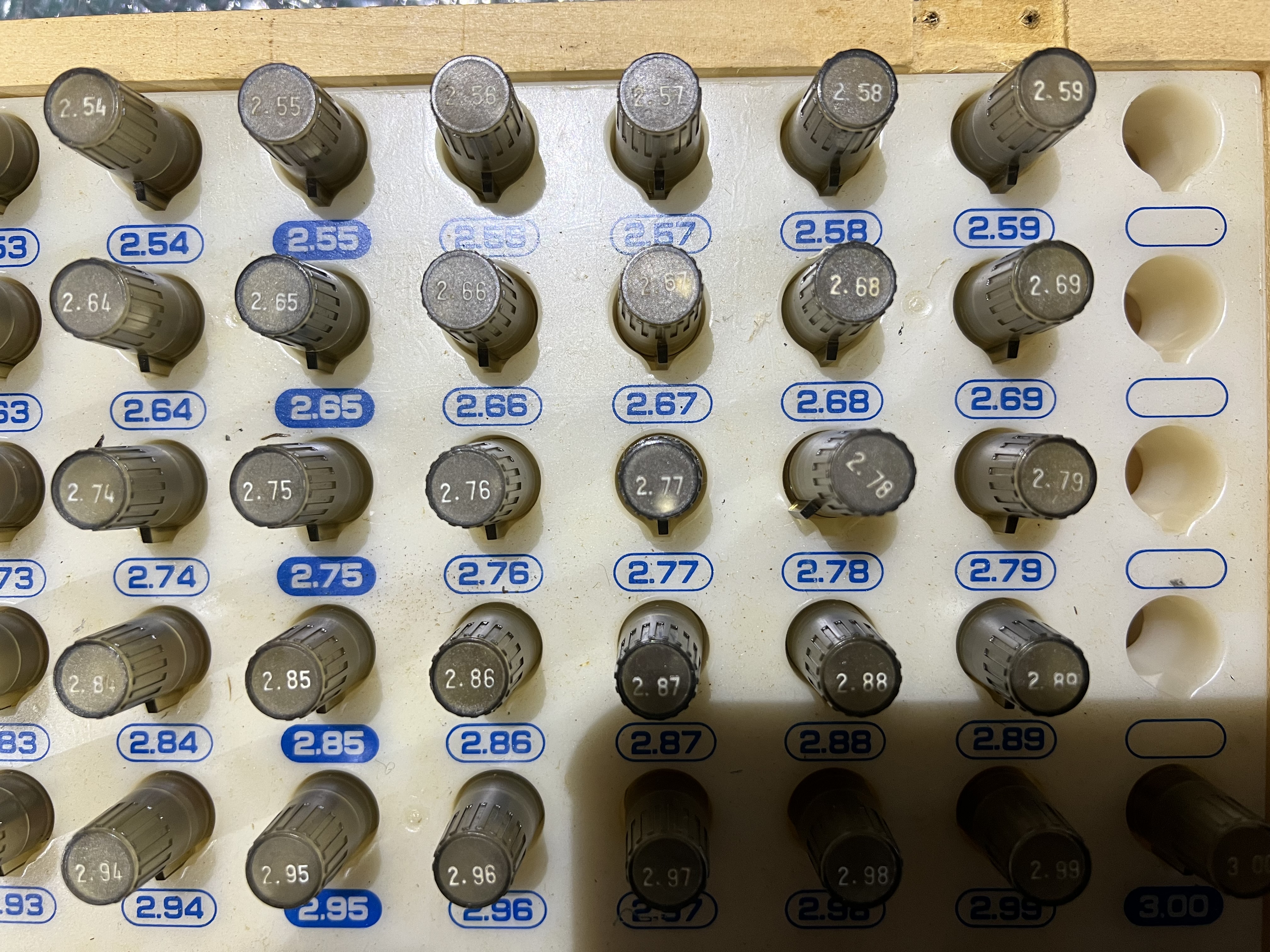 新潟精機 ピンゲージセット 【ピンゲージセット】SP-2B