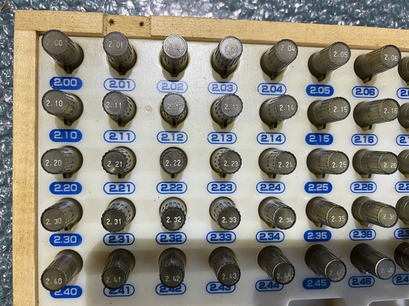 新潟精機 ピンゲージセット 【ピンゲージセット】SP-2A