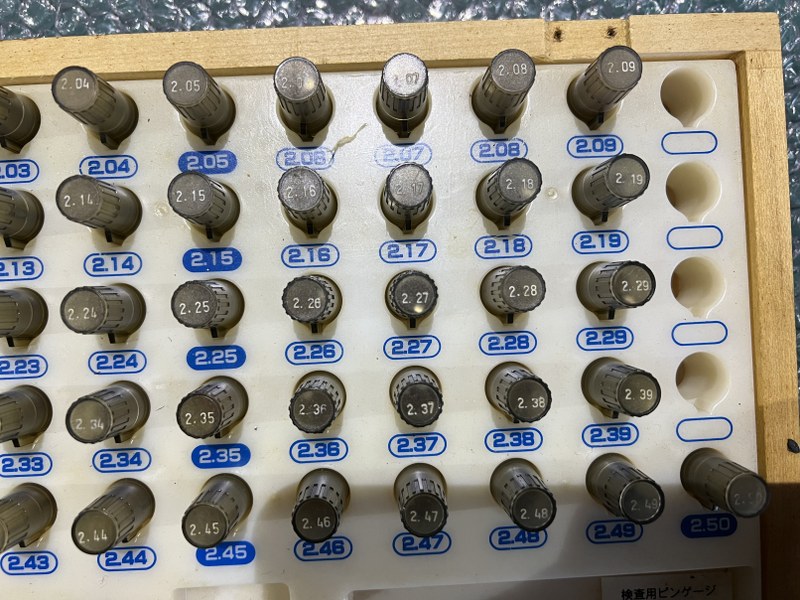新潟精機 ピンゲージセット 【ピンゲージセット】SP-2A