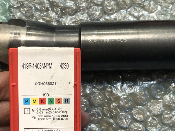 サンドビック/Sandvik 正面フライスカッター コロミル419　419-040A32L-14M
