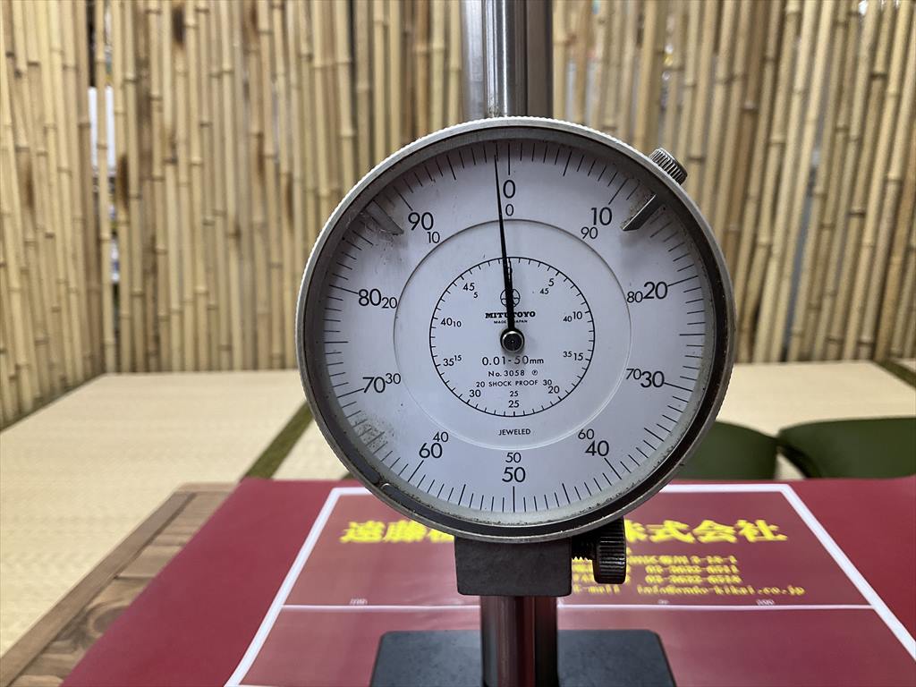 土井精密ラップ社 コンパレータスタンド MICRO-GRANITE　MG-8　石定盤測定台100×150mm