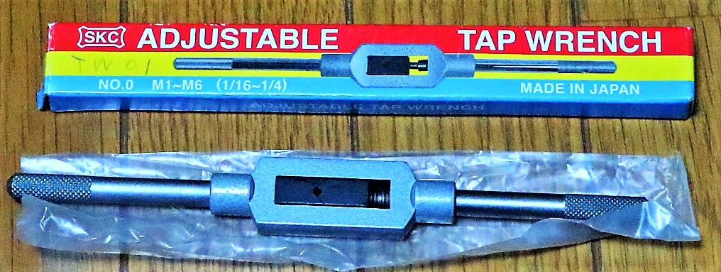 SKC タップハンドル No.0　M1～M6　1/16～1/4 未使用