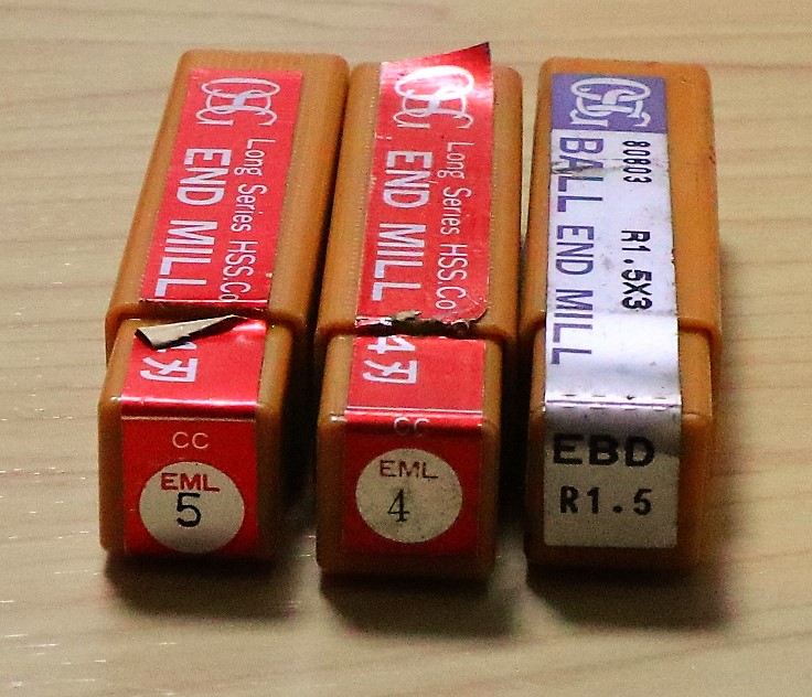 OSG エンドミル 一山　3個　未使用